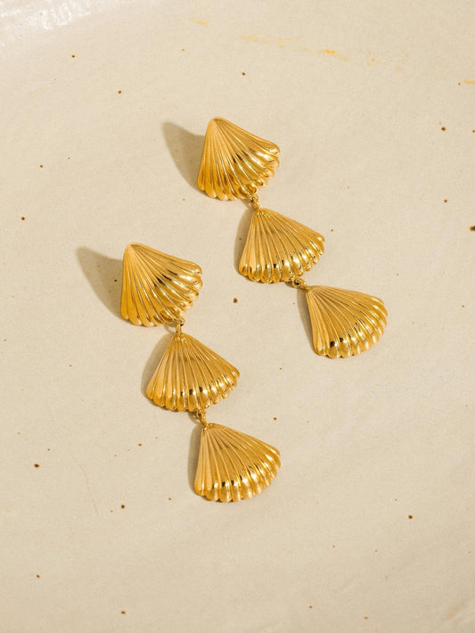 Shell Drop Earrings